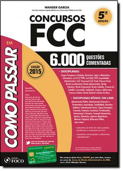 Imagem de Como Passar em Concursos da Fcc: