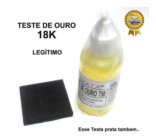 Imagem de Como Reconhecer Ouro  - Pedra + Ácido 18k Com 30 Ml
