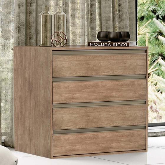 Imagem de Cômoda 4 Gavetas 100 MDF Select Belmax