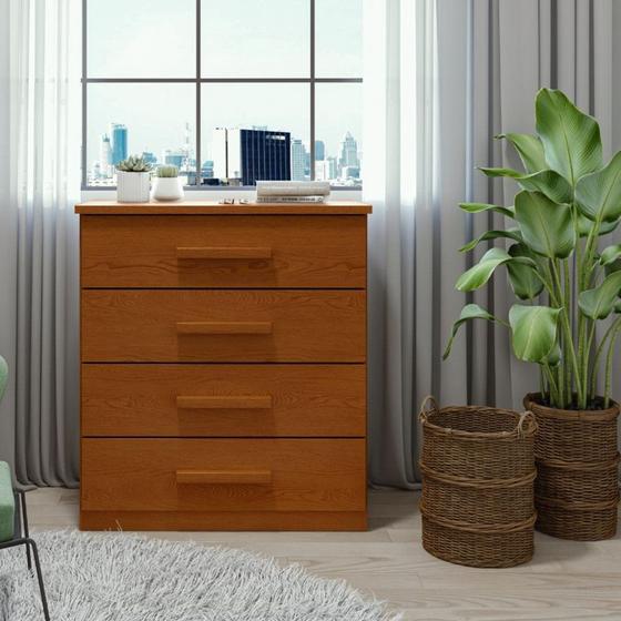 Imagem de Cômoda 4 Gavetas Baião Lopas