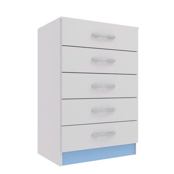 Imagem de Cômoda 5 Gavetas Maxi Evidência Móveis