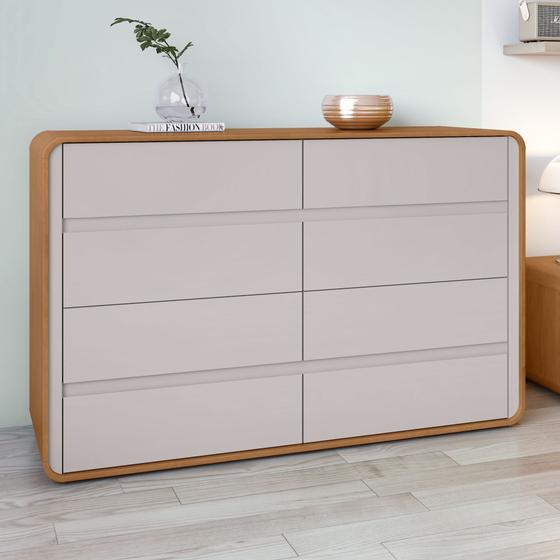 Imagem de Cômoda 8 Gavetas 152x48x96cm Loop
