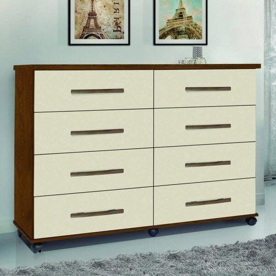 Imagem de Cômoda 8 Gavetas Jade