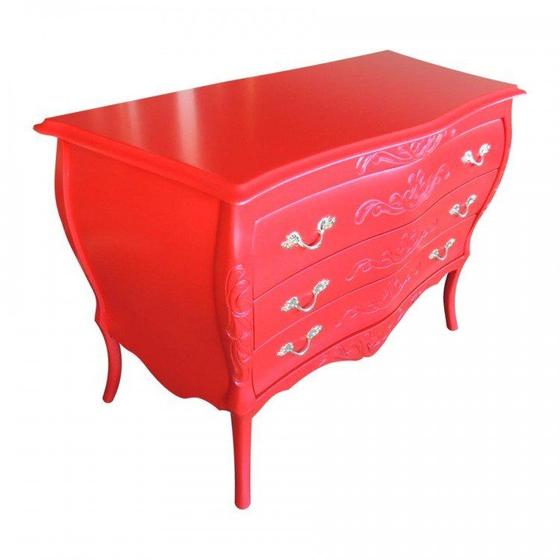 Imagem de Cômoda Arthur Entalhada com Frente Abaulada - Tommy Design
