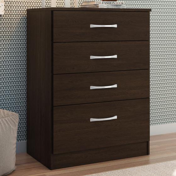 Imagem de Cômoda Astral 4 Gavetas 62 cm - Comoda para Quarto - Demobile