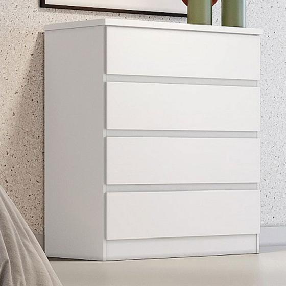 Imagem de Cômoda Florença 4 Gavetas MDF e MDP Clic Móveis