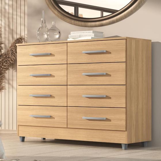 Comoda Raissa 8 Gav - Quarta Divisão Móveis