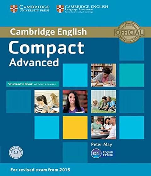Imagem de Compact advanced students book without answers with cd-rom - CAMBRIDGE