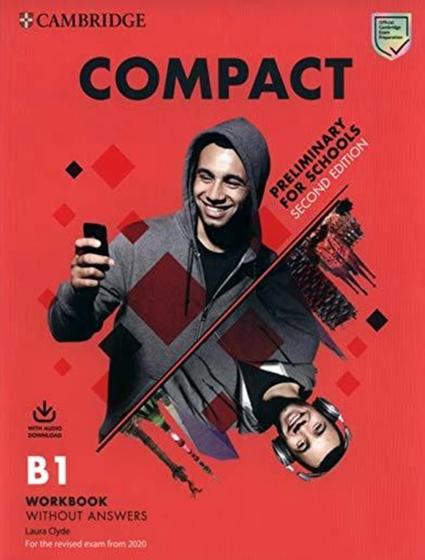Imagem de Compact Preliminary For Schools Wb Without Answers Audio Online 2Nd Ed - CAMBRIDGE UNIVERSITY