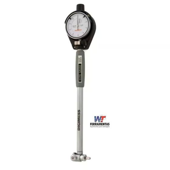 Imagem de Comparador de diâmetro interno com relógio 35-60mm (0.01mm