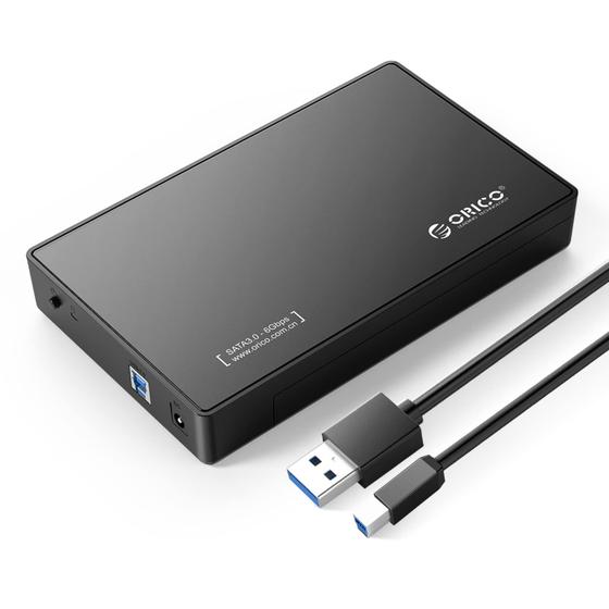 Imagem de Compartimento de disco rígido externo ORICO USB 3.0 para SATA de 3,5/2,5"