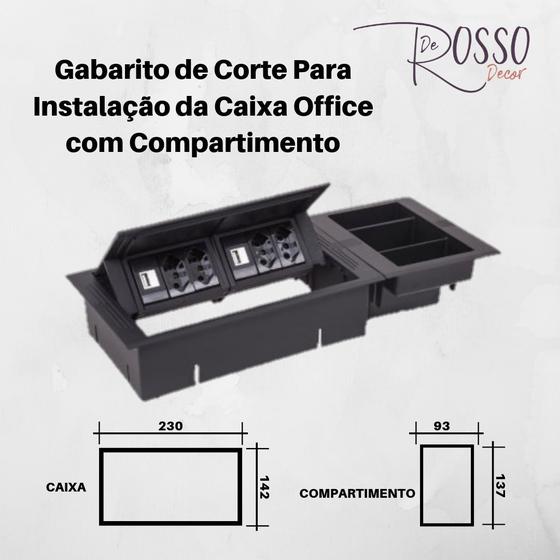 Imagem de Compartimento para caixa Office - Preto