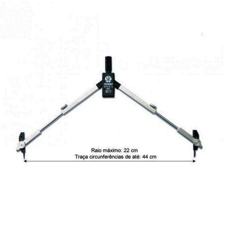 Imagem de Compasso Tecnico Profissional Tridente 9012