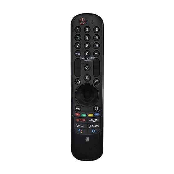 Imagem de Compatível com Controle Remoto Magic Tv Com Tecla Netflix Disney - Lelong