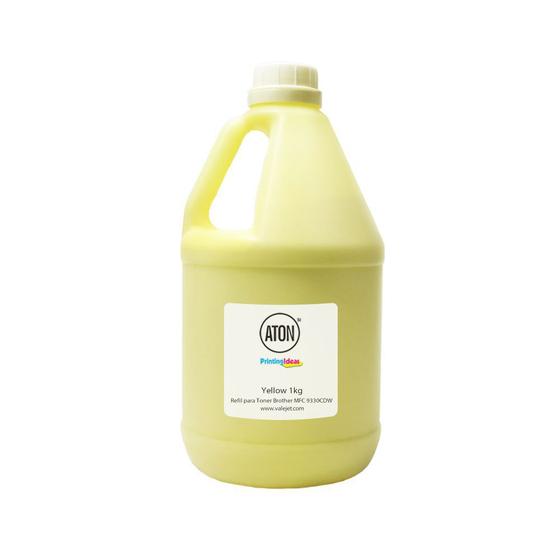 Imagem de Compatível: Pó de Toner para Brother MFC 9330CDW  HL 3140CW Yellow 1kg ATON