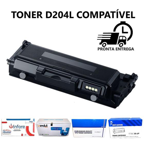 Imagem de Compatível: Toner D204L MLT-D204L D204 para Impressora M3325ND M4025ND M-4075FR M3825DW