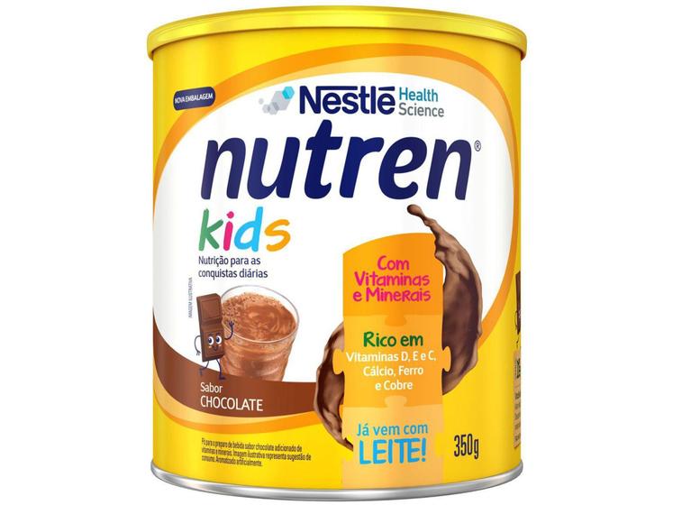 Imagem de Complemento Alimentar Infantil Nutren Chocolate - Kids 350g