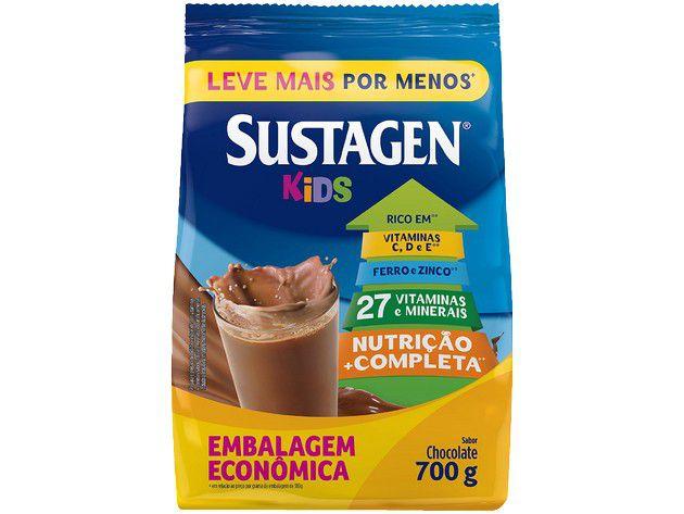 Imagem de Complemento Alimentar Infantil Sustagen Kids - Chocolate 700g
