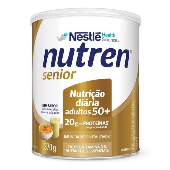 Imagem de Complemento Alimentar Nutren Senior Sem Sabor 370g