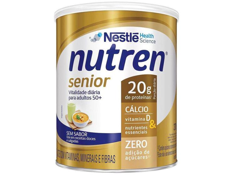 Imagem de Complemento Alimentar Nutren Senior Sem Sabor - Integral 370g