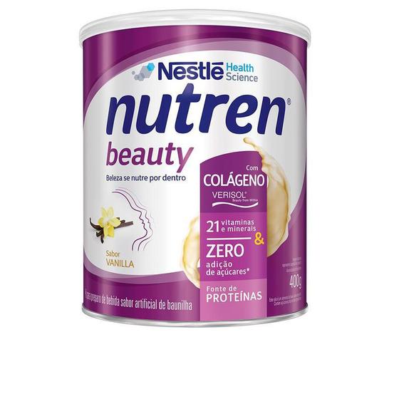 Complemento Alimentar Nutren Vanilla - Beauty 400g Menor preço em Complemento Alimentar Nutren Vanilla - Beauty 400g