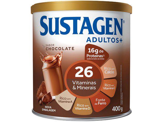 Imagem de Complemento Alimentar Sustagen Adultos+ Chocolate