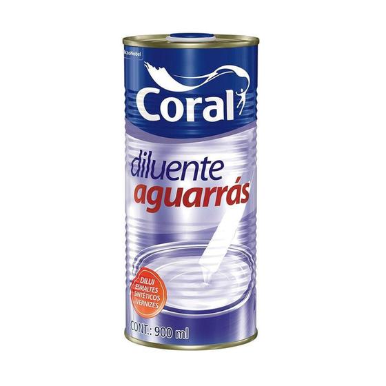Imagem de Complemento Esmalte Aguarras Transparente 900Ml Coral