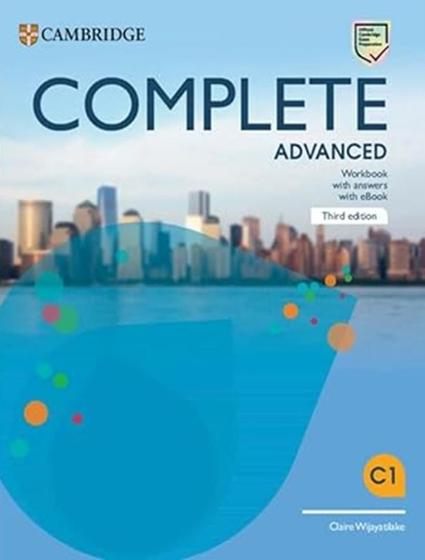 Imagem de Complete Advanced Wb With Answers With Ebook - 3Rd Ed - CAMBRIDGE UNIVERSITY