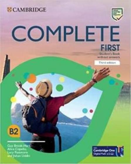 Imagem de Complete first - student's book without answers - third edition - CAMBRIDGE UNIVERSITY PRESS DO BRASIL