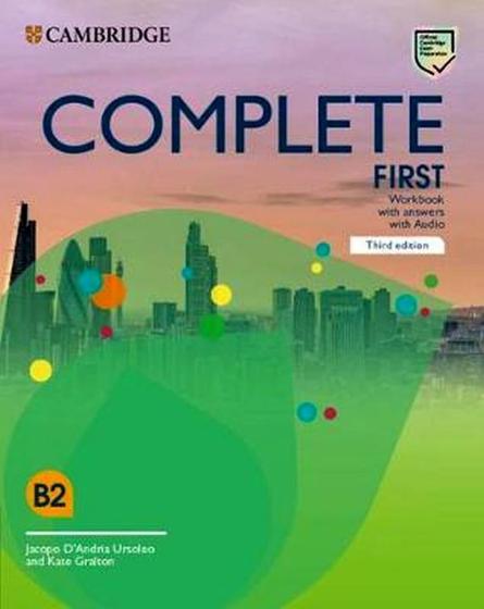 Imagem de Complete first - workbook with answers with audio - third edition - CAMBRIDGE UNIVERSITY PRESS DO BRASIL
