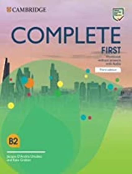 Imagem de Complete first workbook without answers with audio - 3rd ed - CAMBRIDGE UNIVERSITY