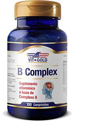 Complexo B Vitgold 100 Comprimidos Menor preço em Complexo B Vitgold 100 Comprimidos
