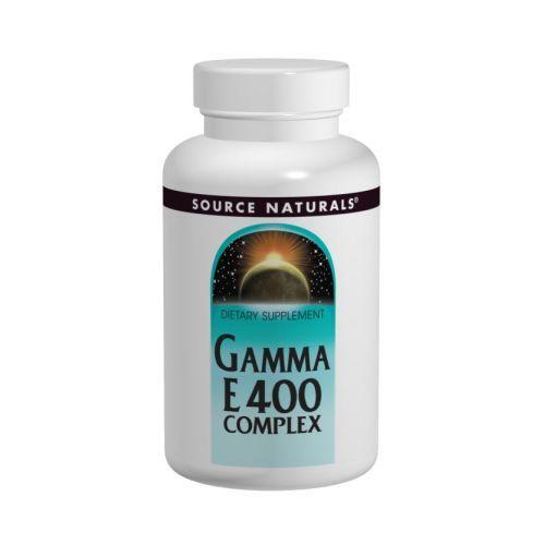 Imagem de Complexo Gamma E 400 120 cápsulas gelatinosas da Source Naturals (pacote com 2)