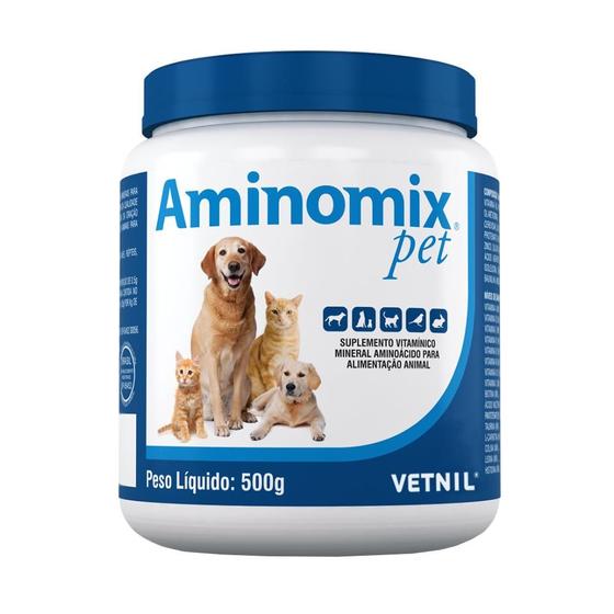 Imagem de Complexo Vitamínico Aminomix Pet - 500 g