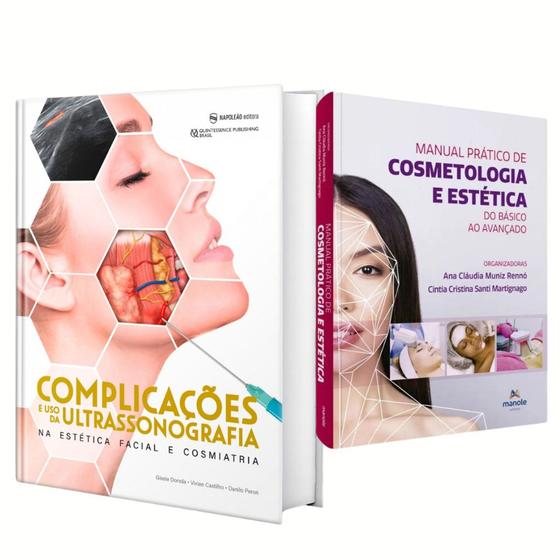 Imagem de Complicações Da Ultrassonografia Na Estética  E Cosmiatria + Manual Prát De Cosmetologia E Estética