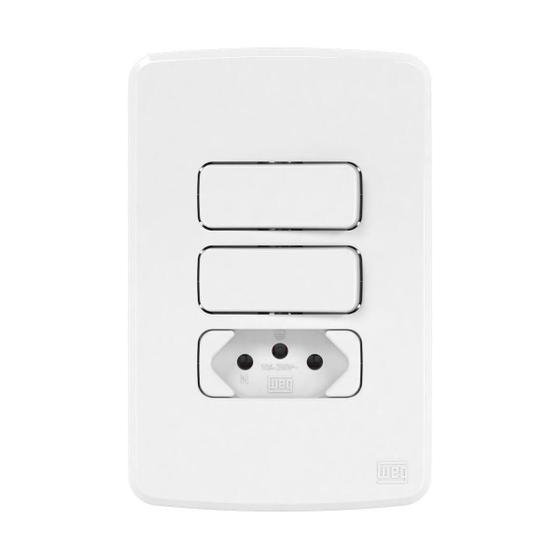 Imagem de  compose cj 1 ts+1 tp+1 tom 10a placa 4x2 bco - weg