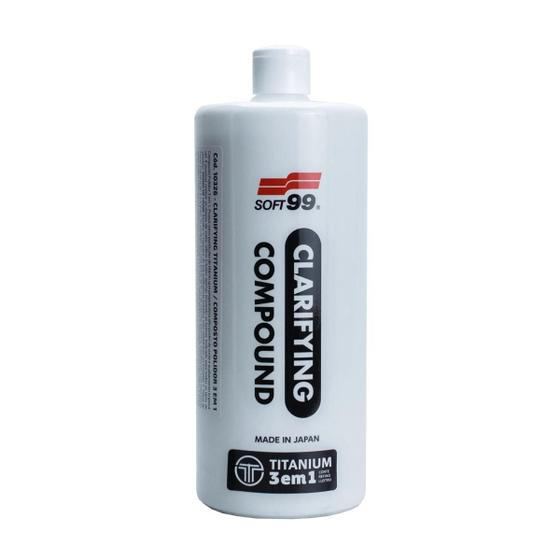 Imagem de Composto 3 em 1 Clarifyng Titanium 1L Soft99 