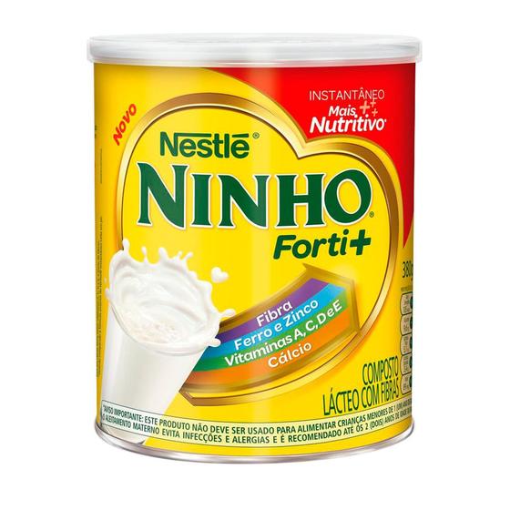 Imagem de Composto Lácteo Ninho Forti+ Instantâneo Lata 380g