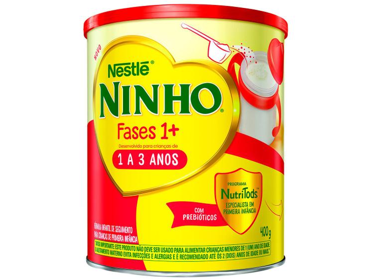 Composto Lácteo Ninho Original Fases 1+ Integral - 400g Imagem de Composto Lácteo Ninho Original Fases 1+ Integral