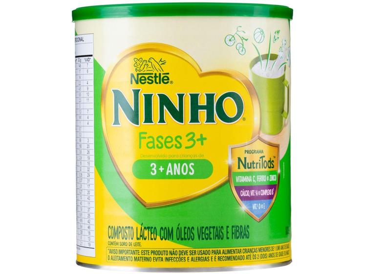 Imagem de Composto Lácteo Ninho Original Fases 3+ Integral - 800g