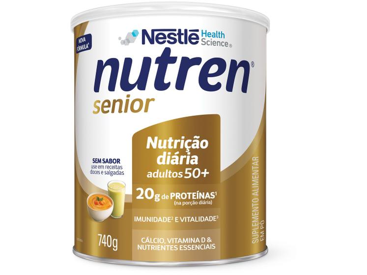 Composto Lácteo Nutren Senior Sem Sabor Integral 740g é ruim? Composto Lácteo Nutren Senior Sem Sabor Integral 740g é boa?