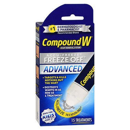 Compound W Accu-Freeze Freeze Off Advanced Wart 15 cada da Med Tech ...