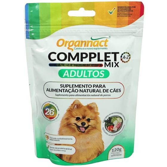 Imagem de Compplet Mix A-Z Pó 120G Suplemento Cães Adultos Organnact