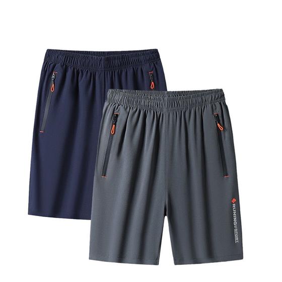 Compre kit com 2 bermudas dry fit de seda gelada esportivas - premium Menor preço em Compre kit com 2 bermudas dry fit de seda gelada esportivas - premium