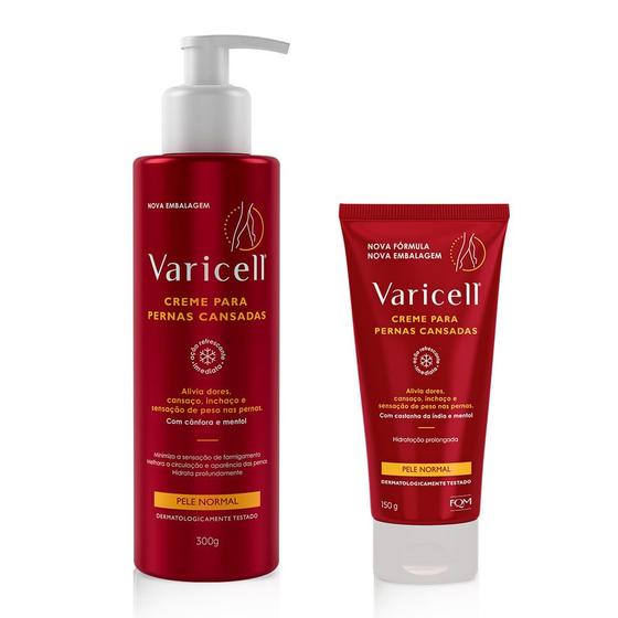 Imagem de Compre Varicell Creme 300g Ganhe 50% Varicell Creme 150g