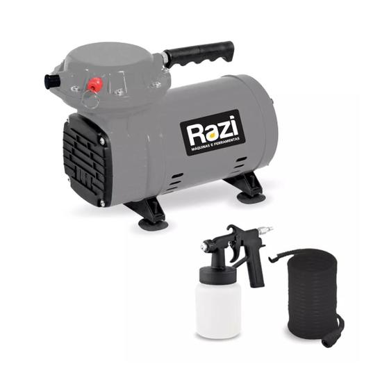 Imagem de Compreensor de Ar Direto 0,5cv Rzcadb 450w Bivolt Chaveada Razi
