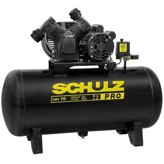 Imagem de Compressor 10,0/110l 02,0cv 140lbf pro csv 10/110 tr