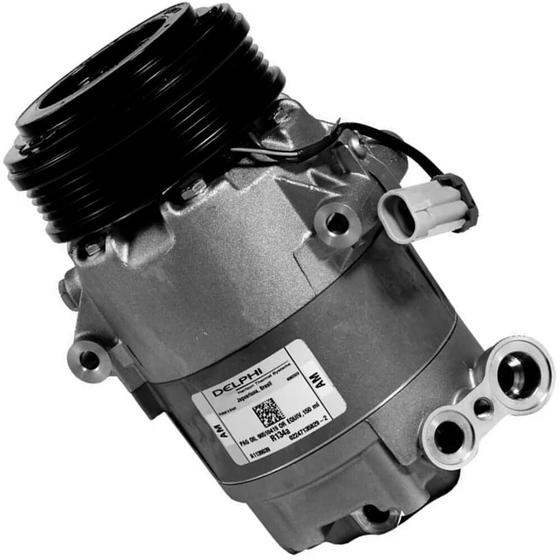 Imagem de Compressor Ar Condicionado Fiat Stilo 1.8 2003 a 2009 Delphi