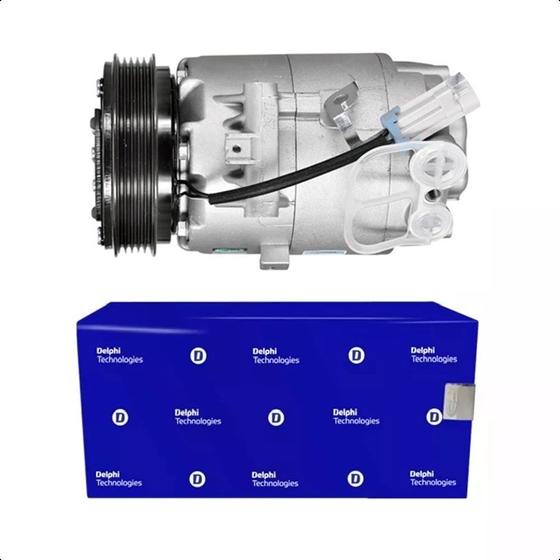 Imagem de Compressor ar Condicionado gm Agile/montana 1.4 8v 2009 em Diante Delphi