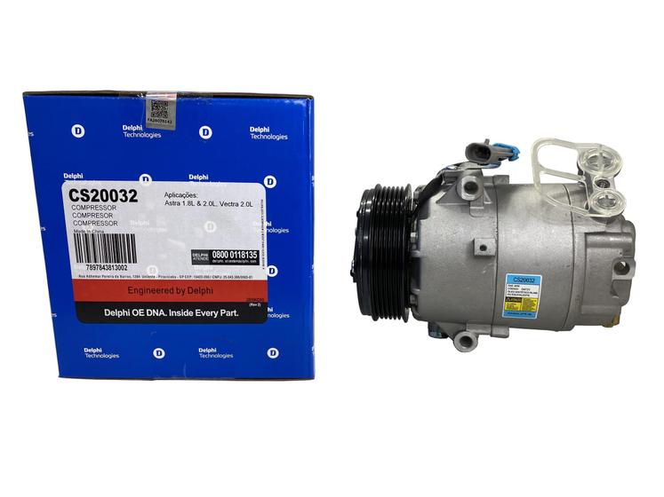 Imagem de Compressor Ar Condicionado GM Astra Vectra 2.0 2.2 Original Delphi